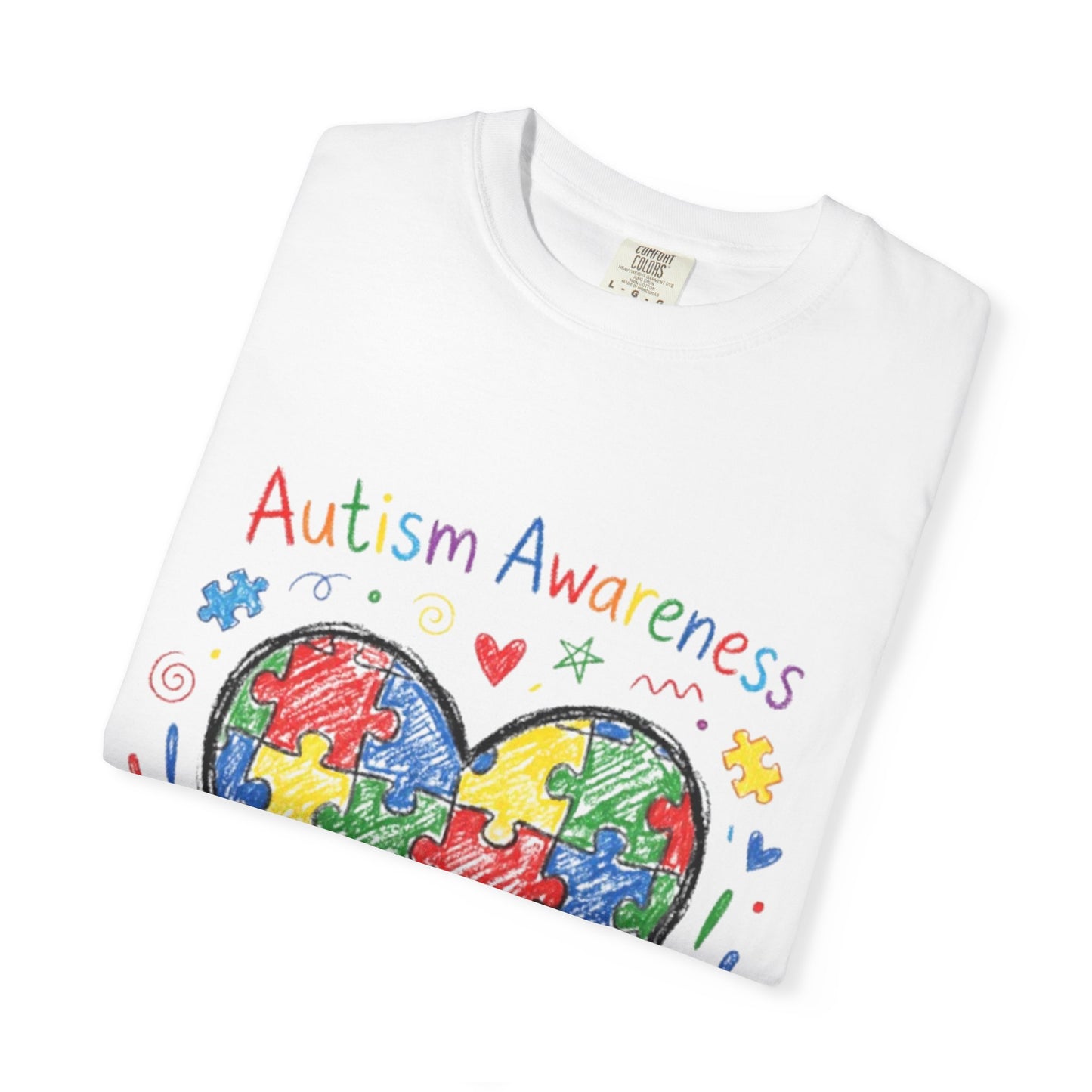 Autism Awareness Puzzle Heart T-Shirt