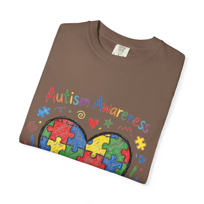 Autism Awareness Puzzle Heart T-Shirt