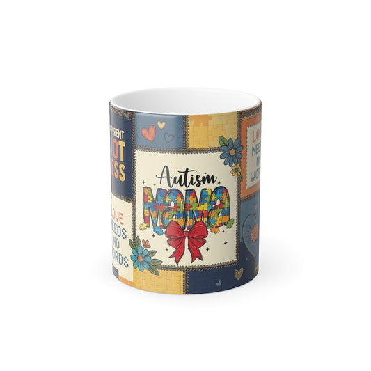 Autism Mama Mug (HEAT REACTIVE)
