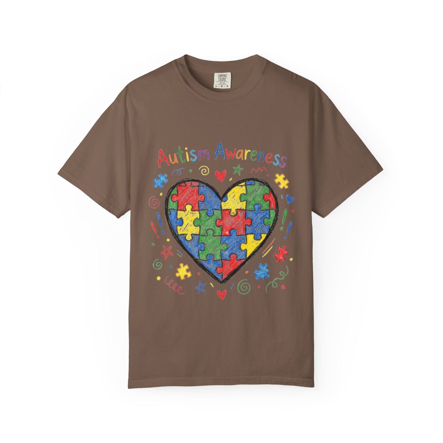 Autism Awareness Puzzle Heart T-Shirt